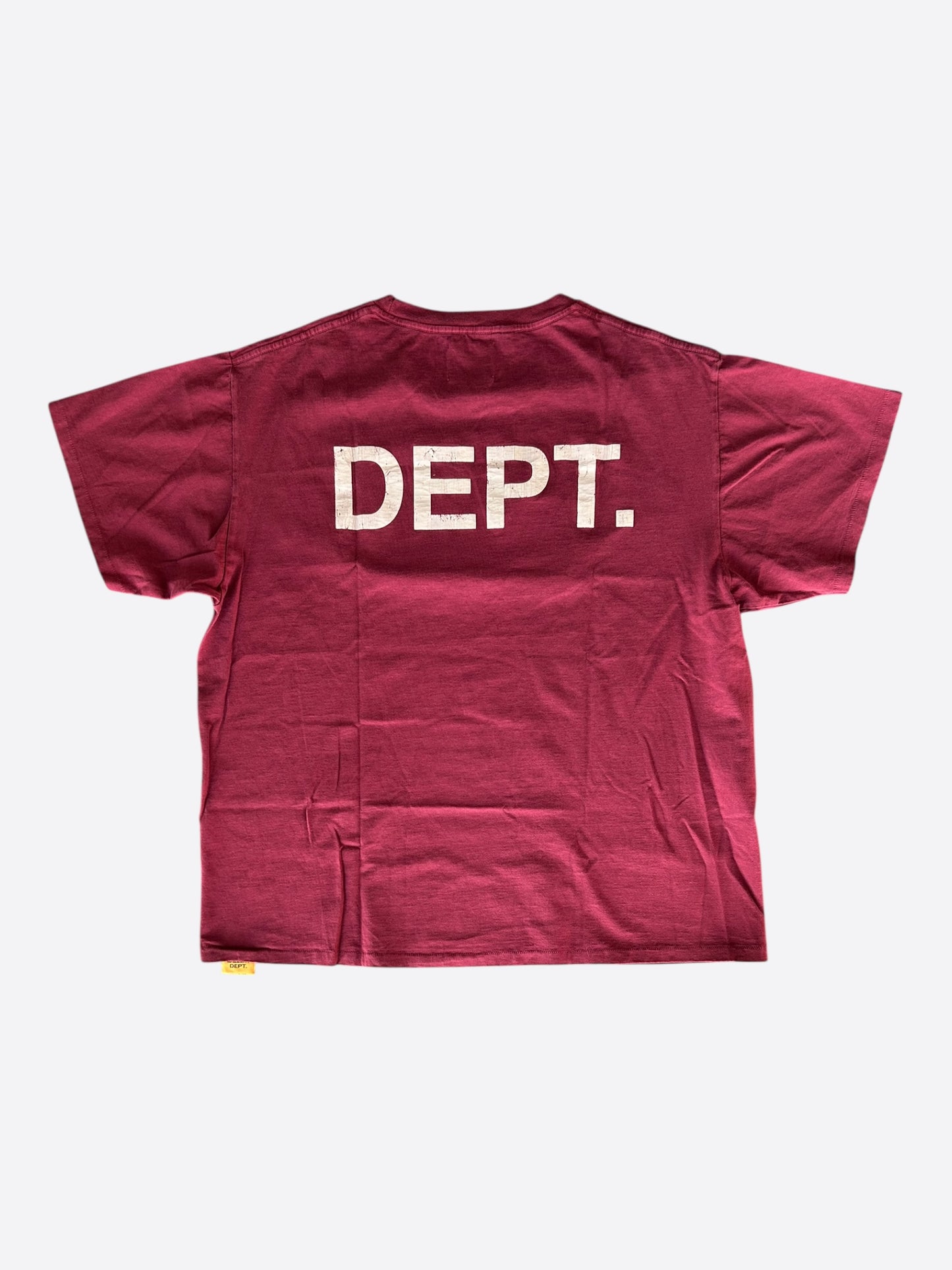 Gallery Dept Red & White Gym Logo T-Shirt