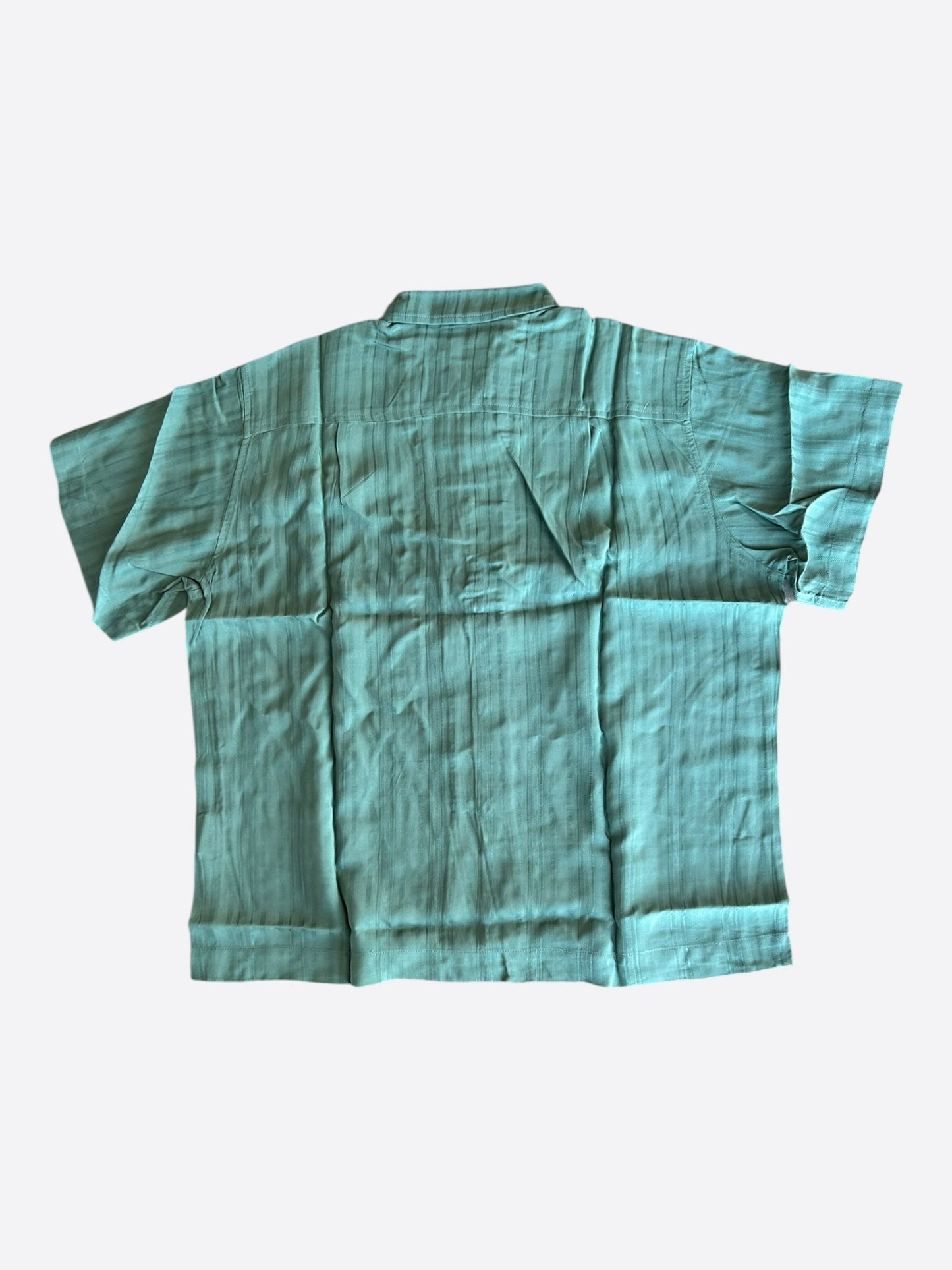 Gallery Dept Green Mechanic Short Sleeve Button Up Shirt
