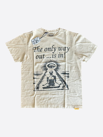 Gallery Dept Archival White ATK Only Way Graphic T-Shirt