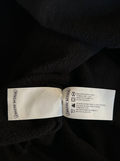 Chrome Hearts Black & White Triple Cross Embroidered Hoodie