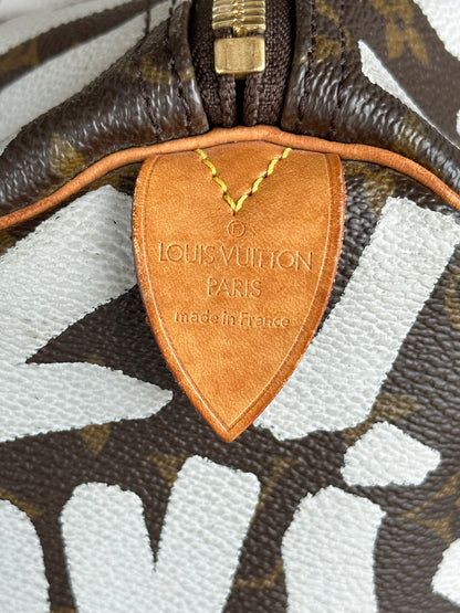 Louis Vuitton Stephen Sprouse Brown Monogram Keepall 50