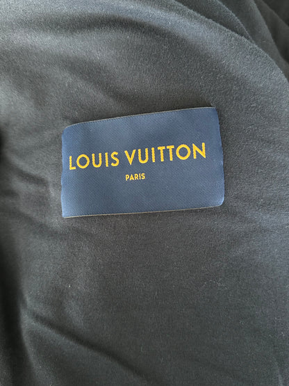 Louis Vuitton Green Camouflage Monogram Fleece Zip Up Jacket