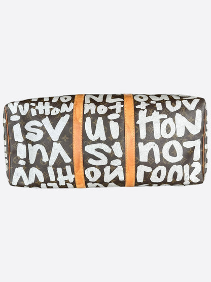 Louis Vuitton Stephen Sprouse Brown Monogram Keepall 50
