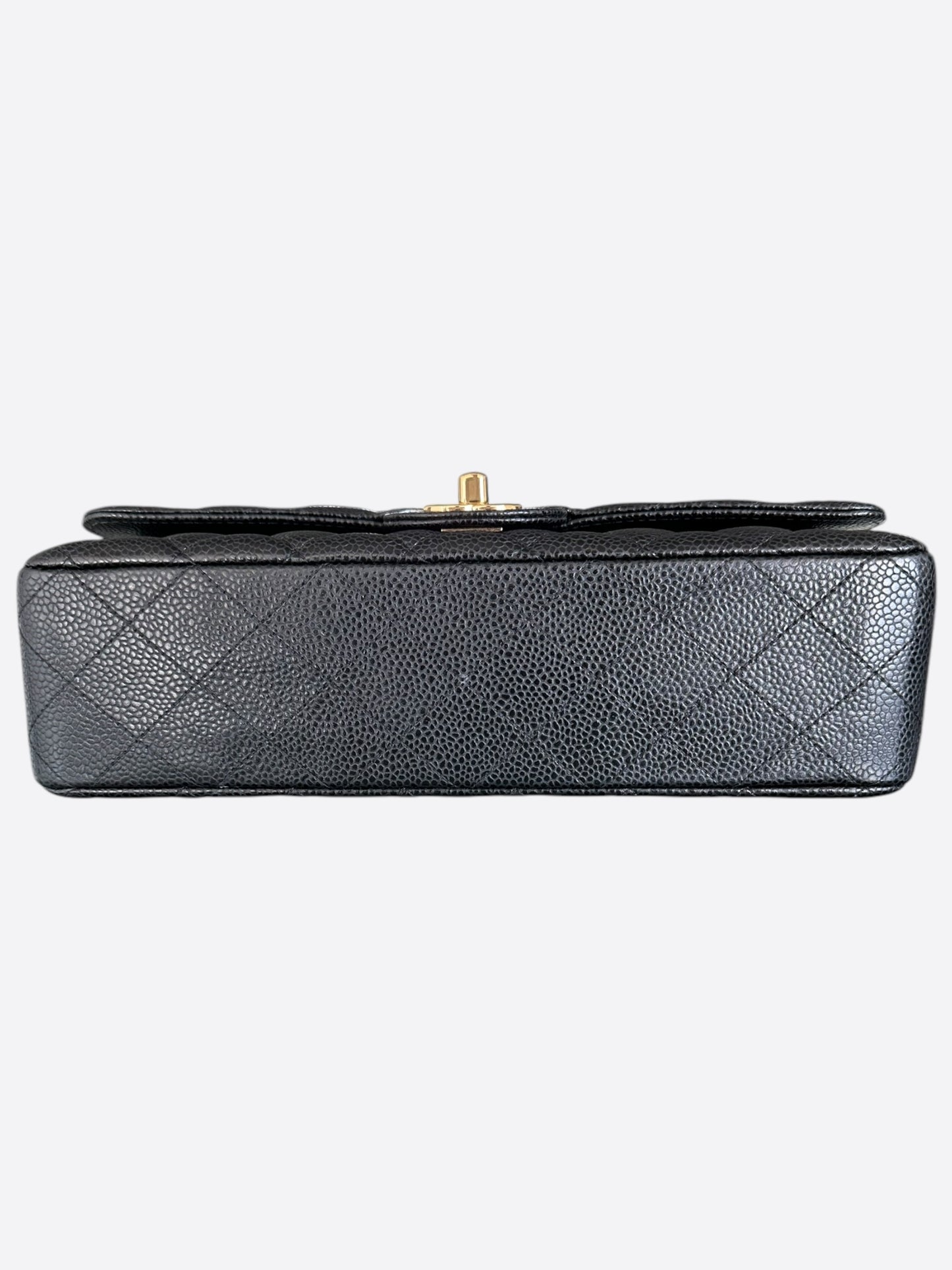 Chanel Black Caviar Quilted Medium Flap Bag