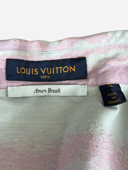 Louis Vuitton Multicolor Landscape Button Up Shirt