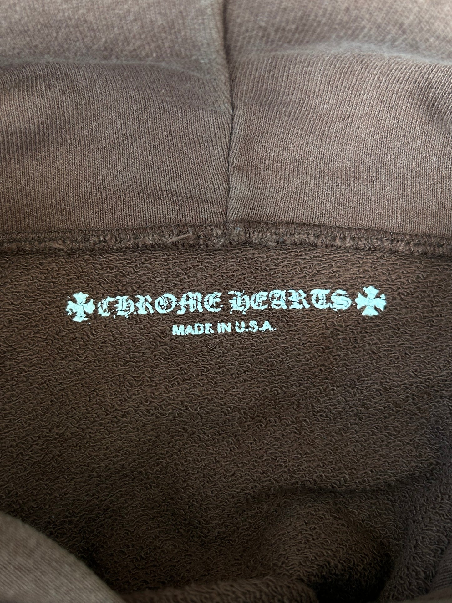 Chrome Hearts Matty Boy Brown Structure Hoodie