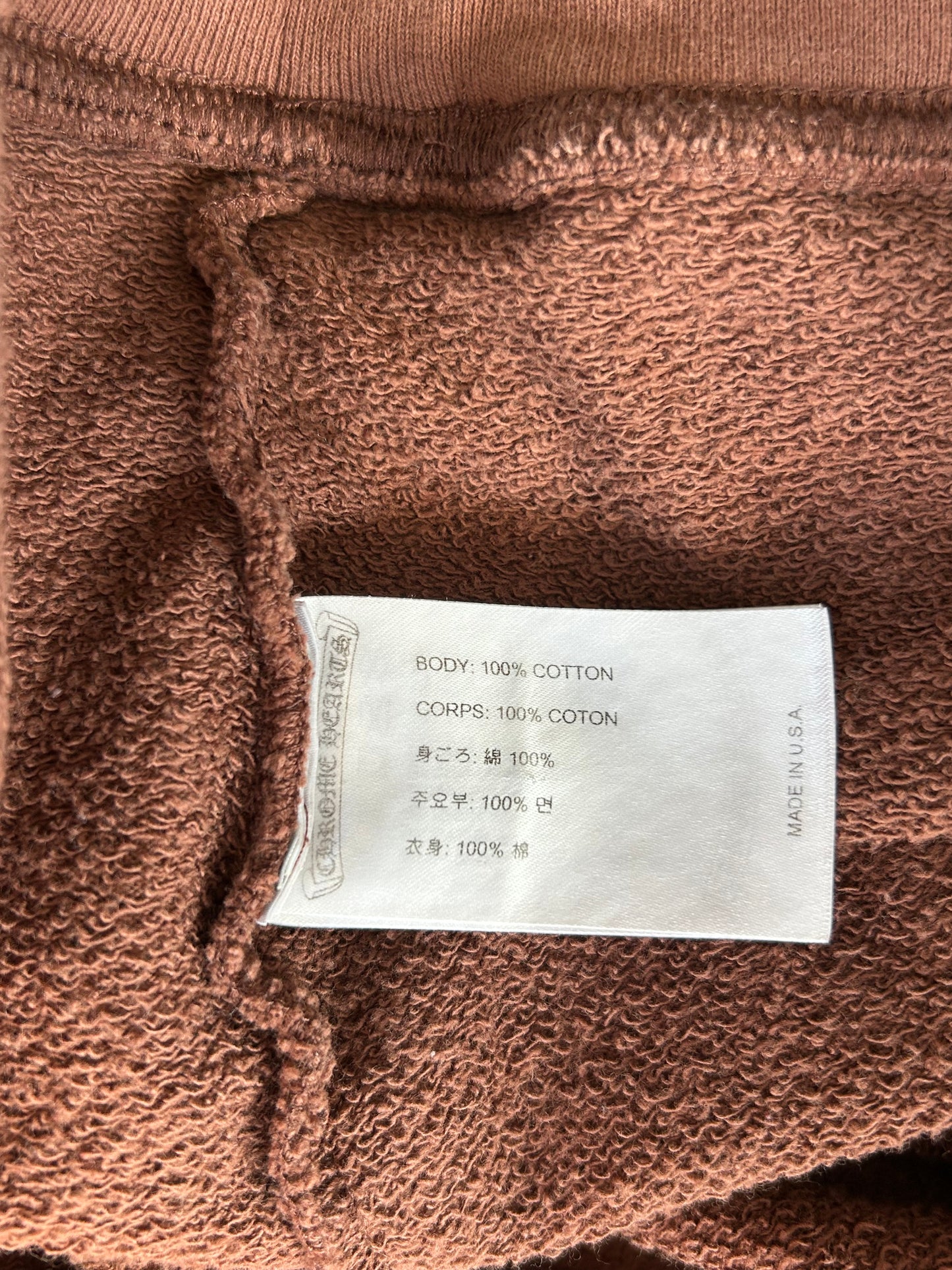 Chrome Hearts Matty Boy Brown Structure Hoodie