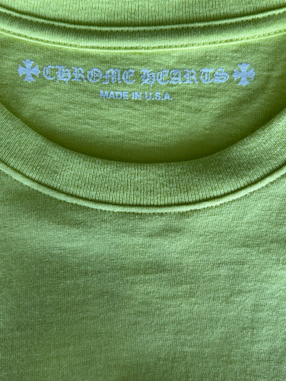 Chrome Hearts Matty Boy Lime Green Chainlink T-Shirt