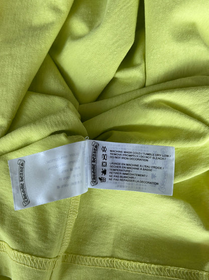 Chrome Hearts Matty Boy Lime Green Chainlink T-Shirt