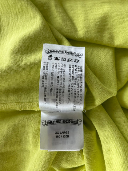 Chrome Hearts Matty Boy Lime Green Chainlink T-Shirt