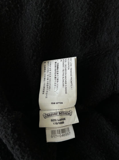 Chrome Hearts Black & Multicolor Foti Horseshoe Logo Zip Up Hoodie