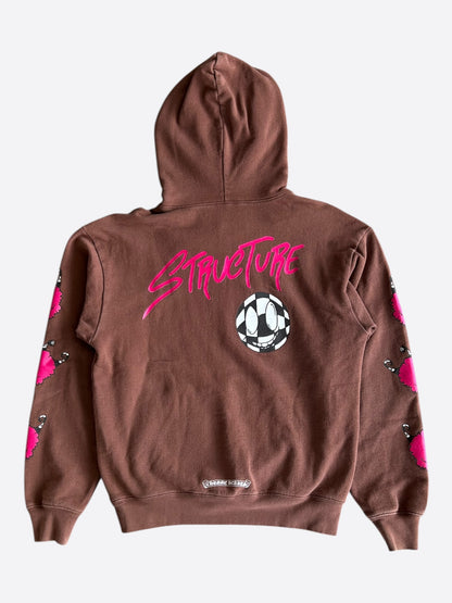 Chrome Hearts Matty Boy Brown Structure Hoodie