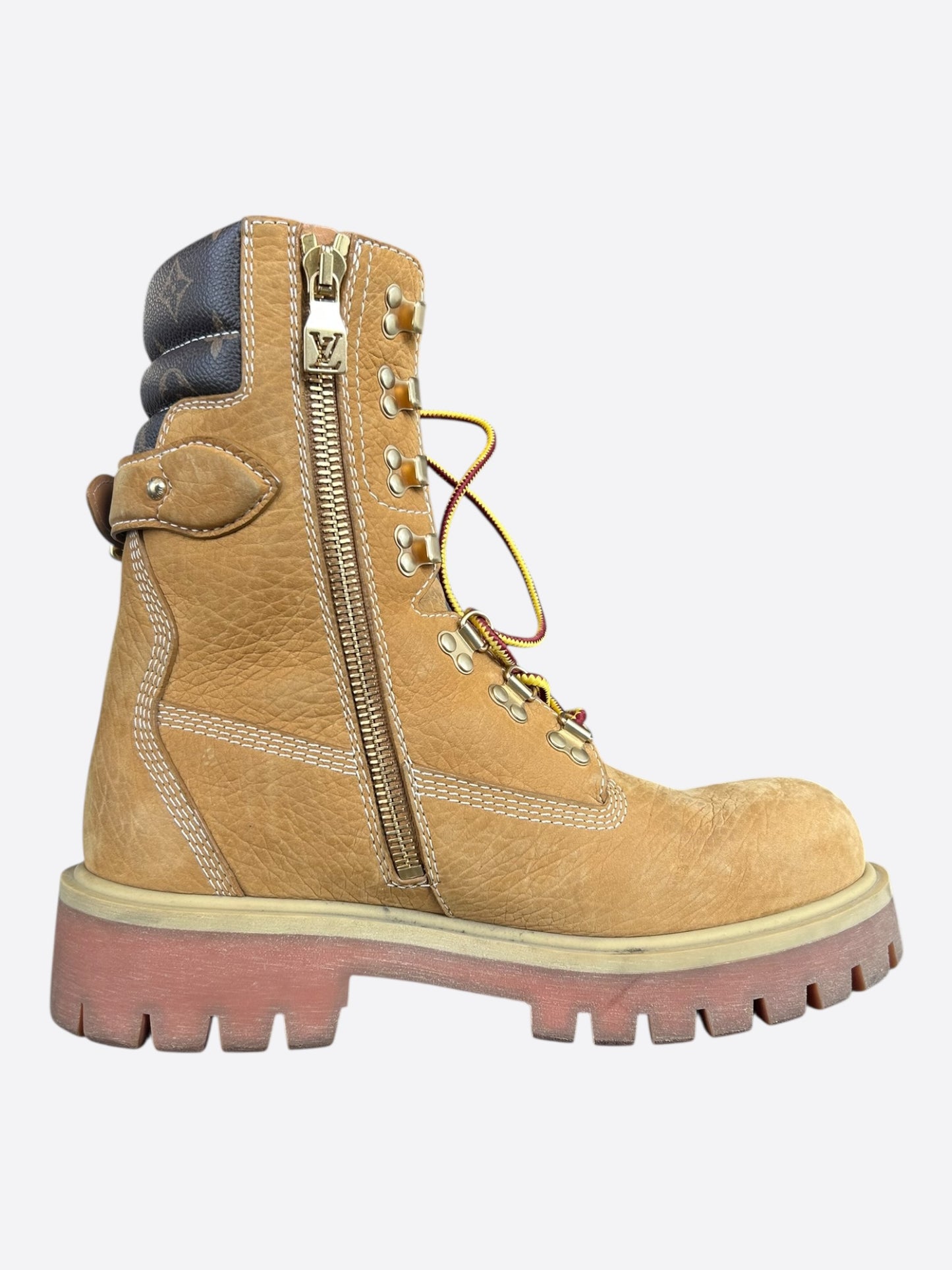 Louis Vuitton Timberland Wheat & Brown Monogram Ranger Boots