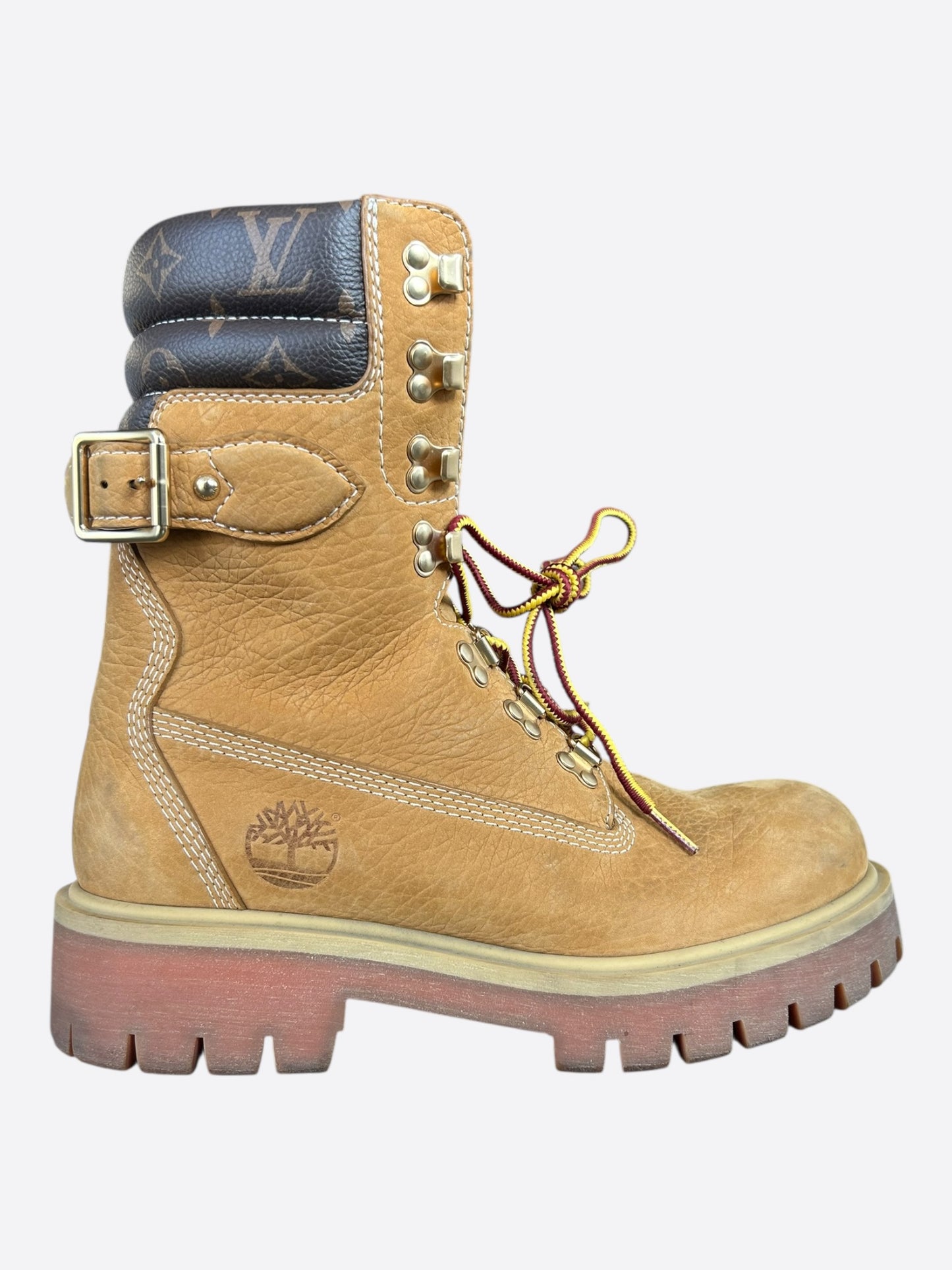 Louis Vuitton Timberland Wheat & Brown Monogram Ranger Boots