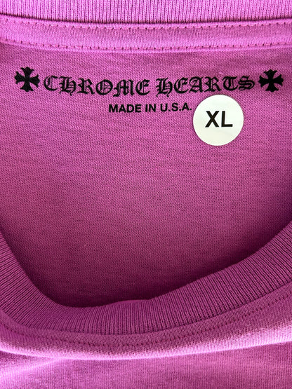 Chrome Hearts Matty Boy Purple Spider Web T-Shirt