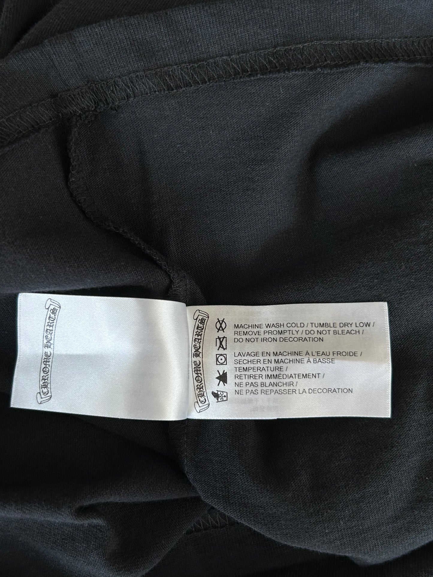 Chrome Hearts Matty Boy Black Chomper T-Shirt