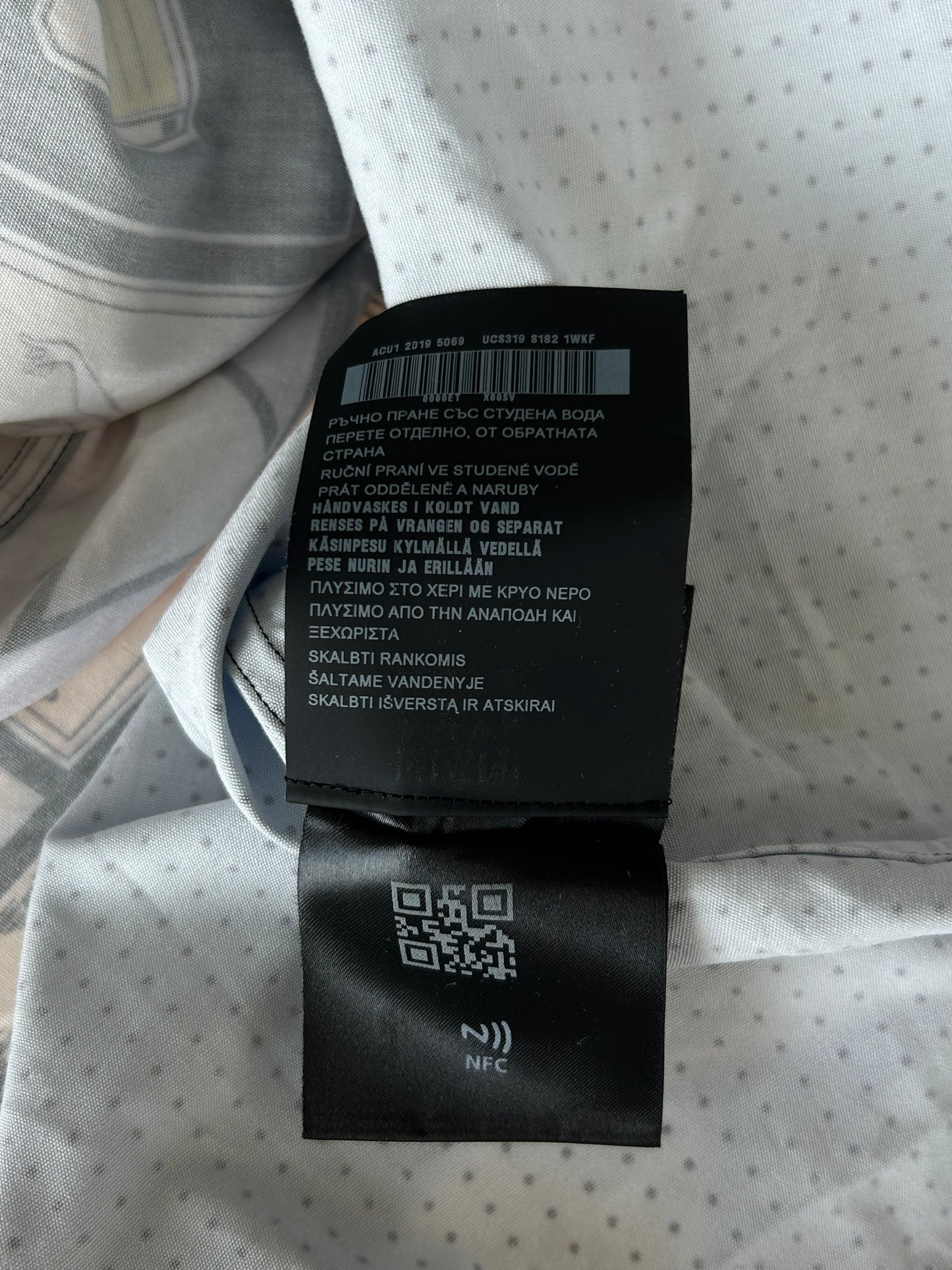 Prada Multicolor Double Match Split Bowling Shirt