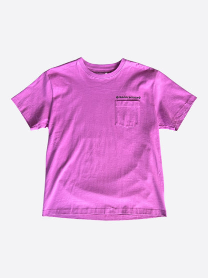 Chrome Hearts Matty Boy Purple Spider Web T-Shirt
