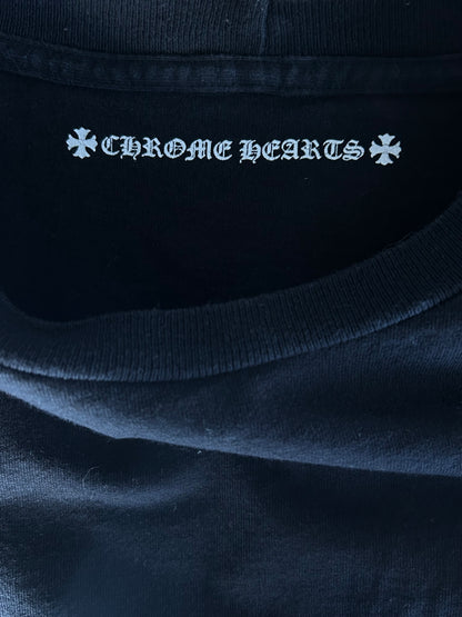 Chrome Hearts Black & White Horseshoe Logo T-Shirt