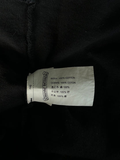 Chrome Hearts Black & White Horseshoe Logo T-Shirt
