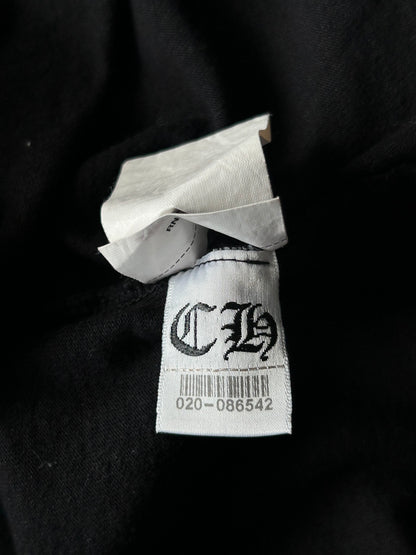 Chrome Hearts Black & White Horseshoe Logo T-Shirt