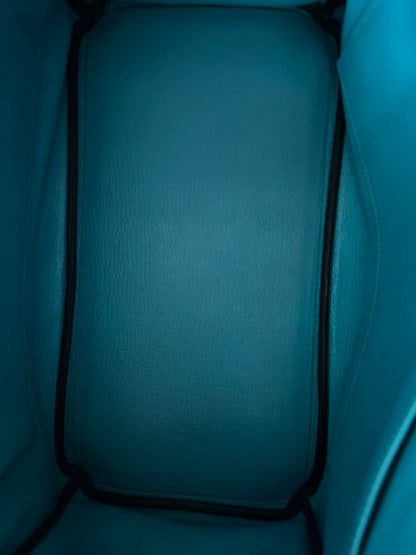 Hermes Blue Togo & Palladium Hardware Birkin 30