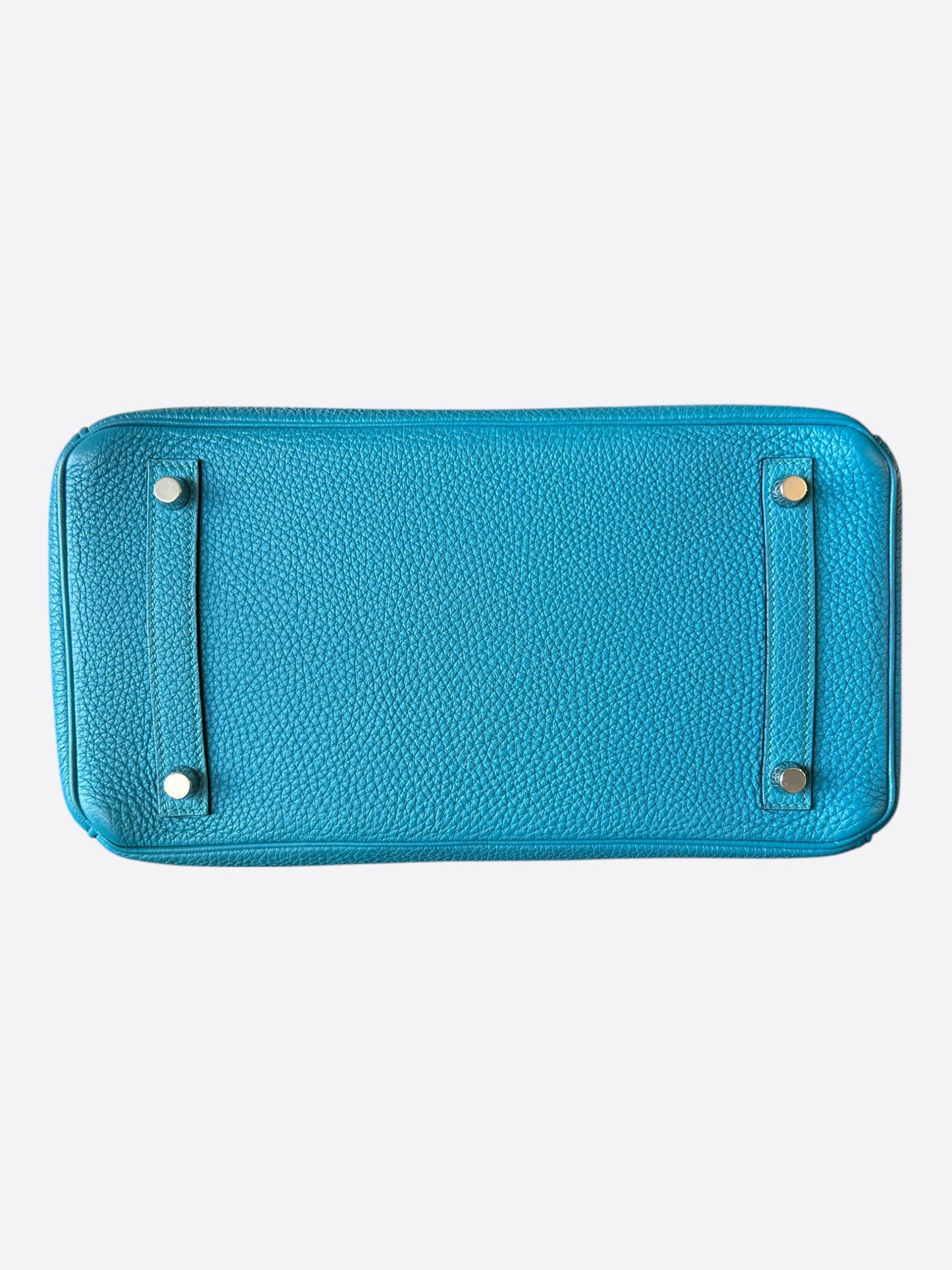 Hermes Blue Togo & Palladium Hardware Birkin 30