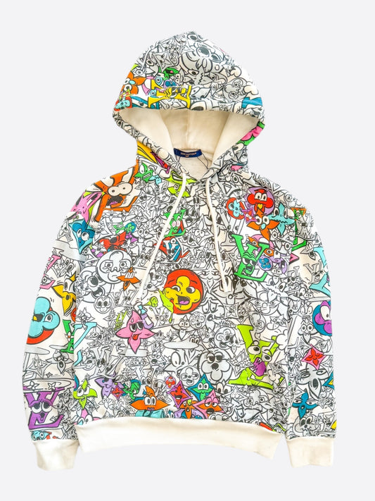 Louis Vuitton Mulitcolor Comic Monogram Hoodie