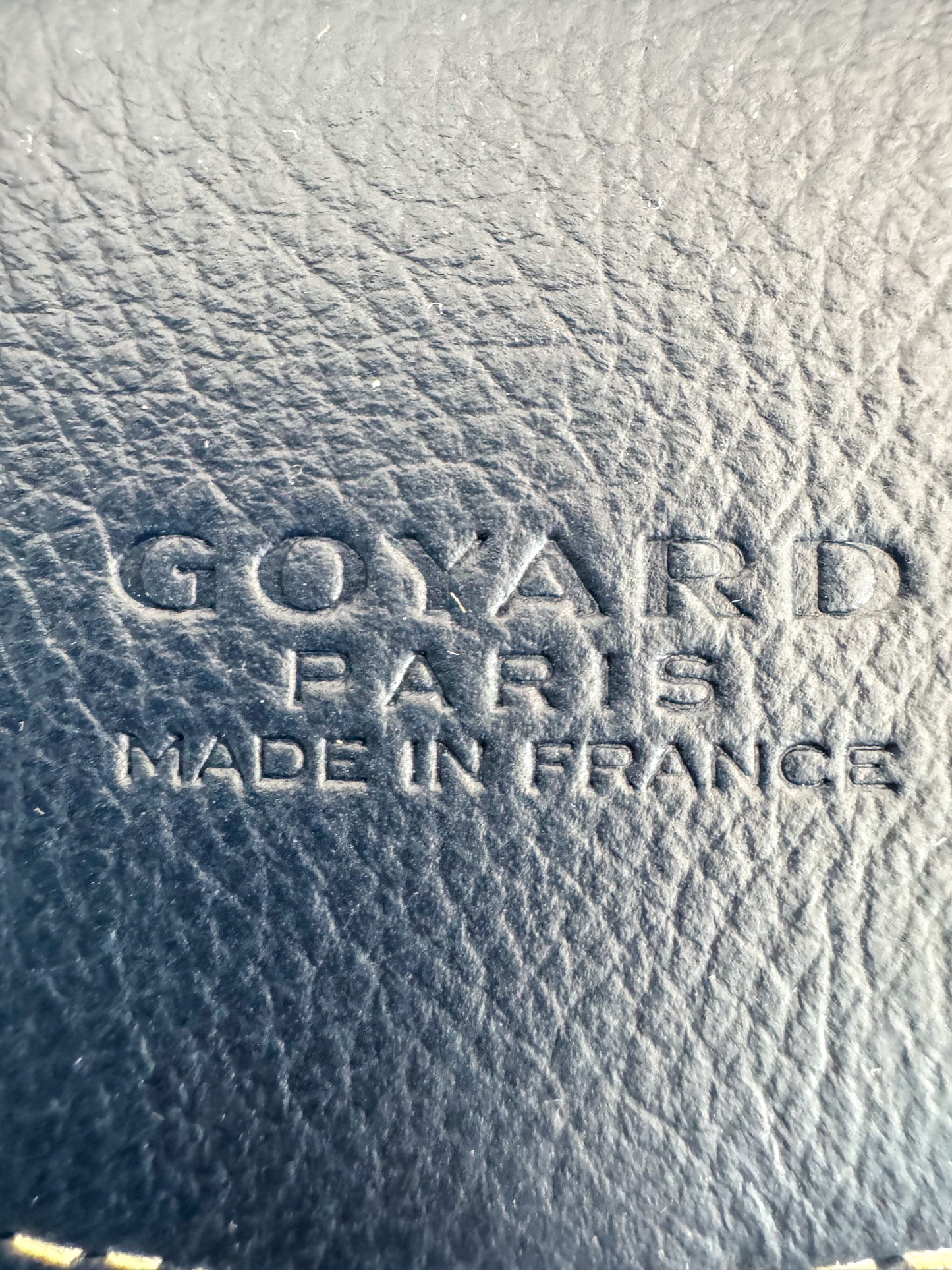 Goyard Dark Navy Cisalpin Backpack