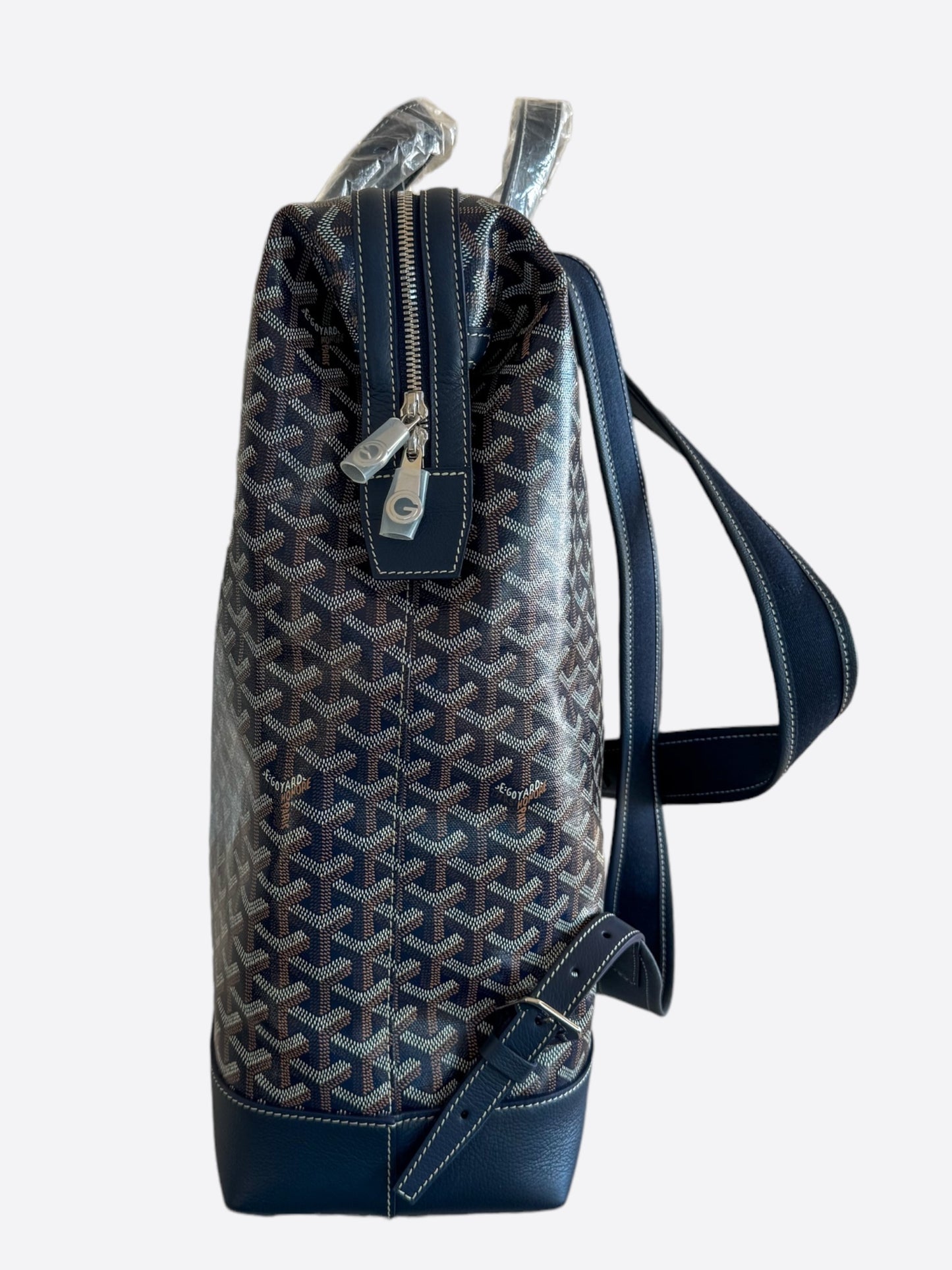 Goyard Dark Navy Cisalpin Backpack