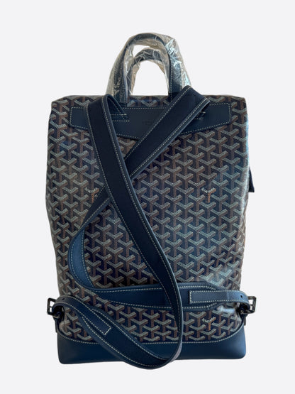 Goyard Dark Navy Cisalpin Backpack