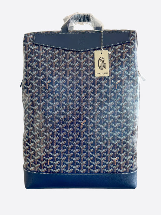 Goyard Dark Navy Cisalpin Backpack