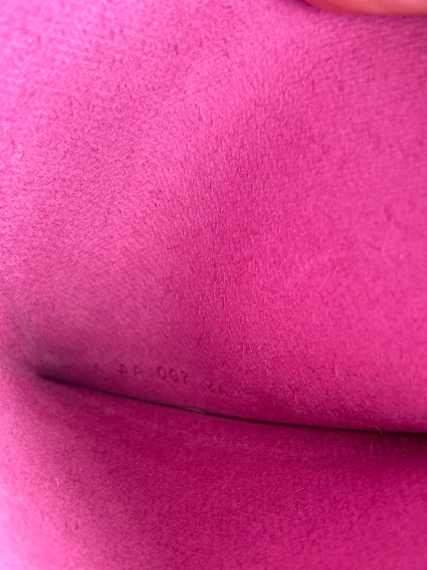 Hermes Purple Epsom Tarmac Passport Holder