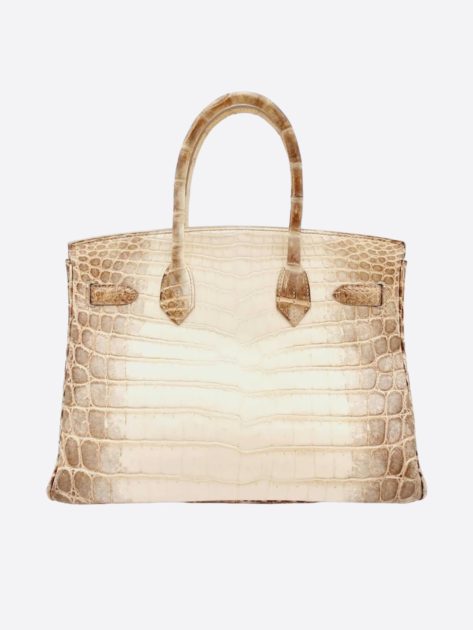 Hermes Himalaya White Crocodile Birkin 30 Savonches