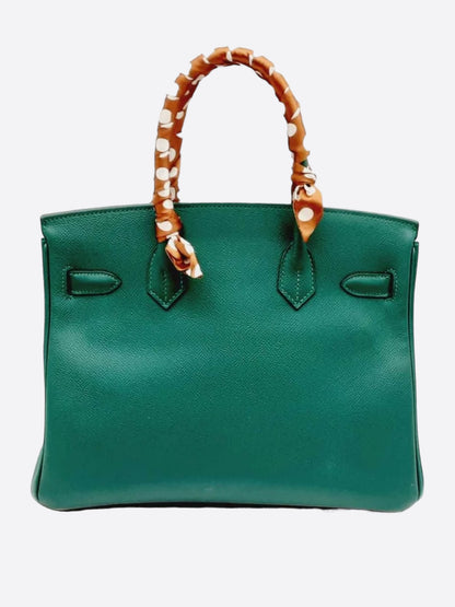 Hermes Green Malachite Epsom Birkin 30