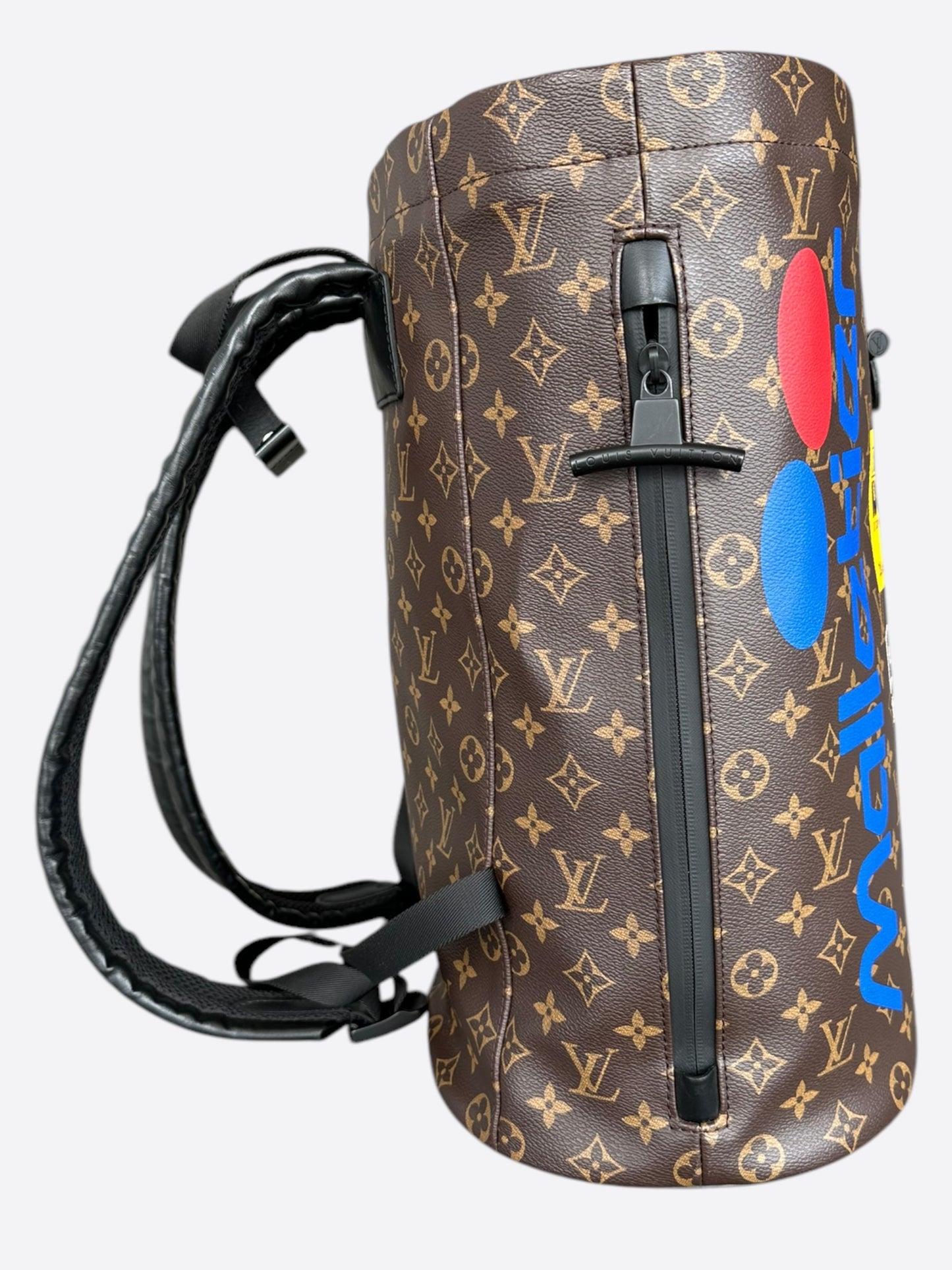 Louis Vuitton Brown Story Monogram Chalk Backpack – Savonches