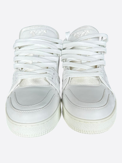 Louis Vuitton White Leather Trainers