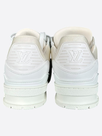 Louis Vuitton White Leather Trainers