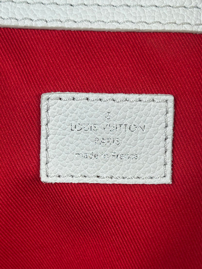Louis Vuitton White Damier Spray Keepall 50