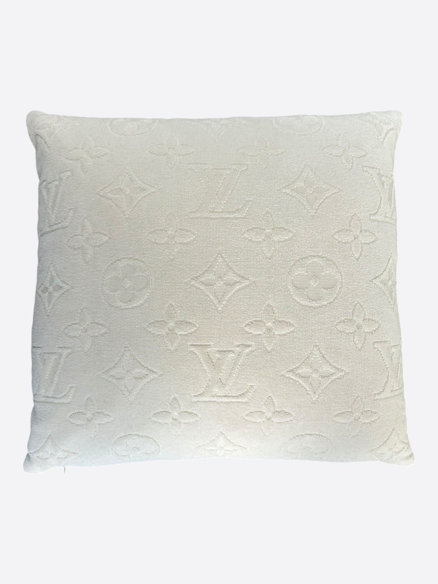 Louis Vuitton Beige Monogram Pillow