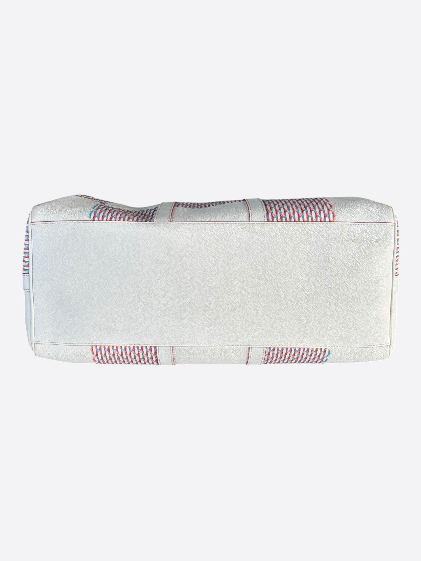 Louis Vuitton White Damier Spray Keepall 50