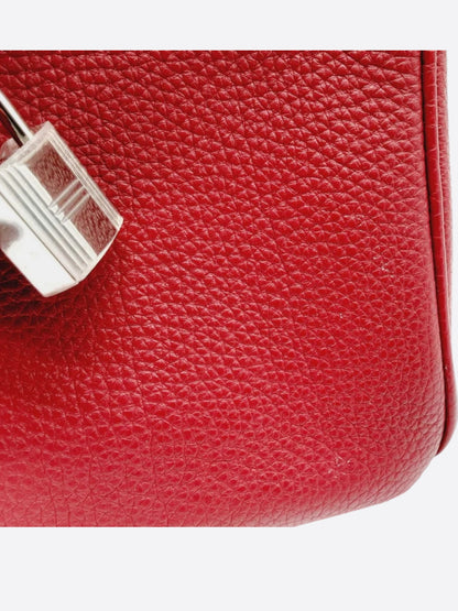 Hermes Rubis Red Togo Birkin 25