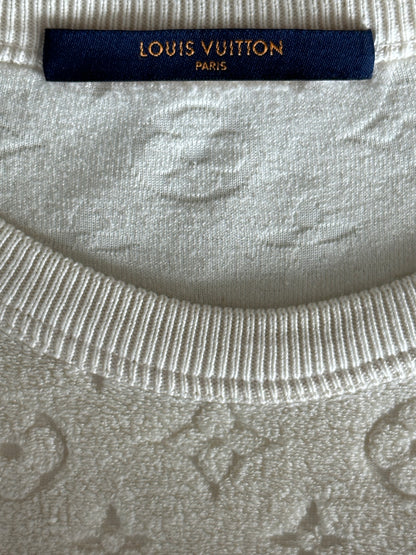 Louis Vuitton White Monogram Towel T-Shirt