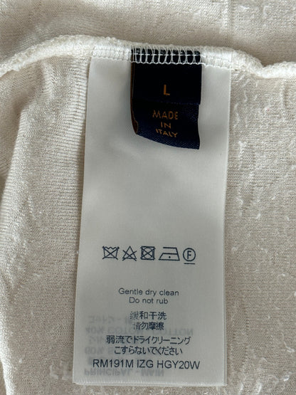Louis Vuitton White Monogram Towel T-Shirt