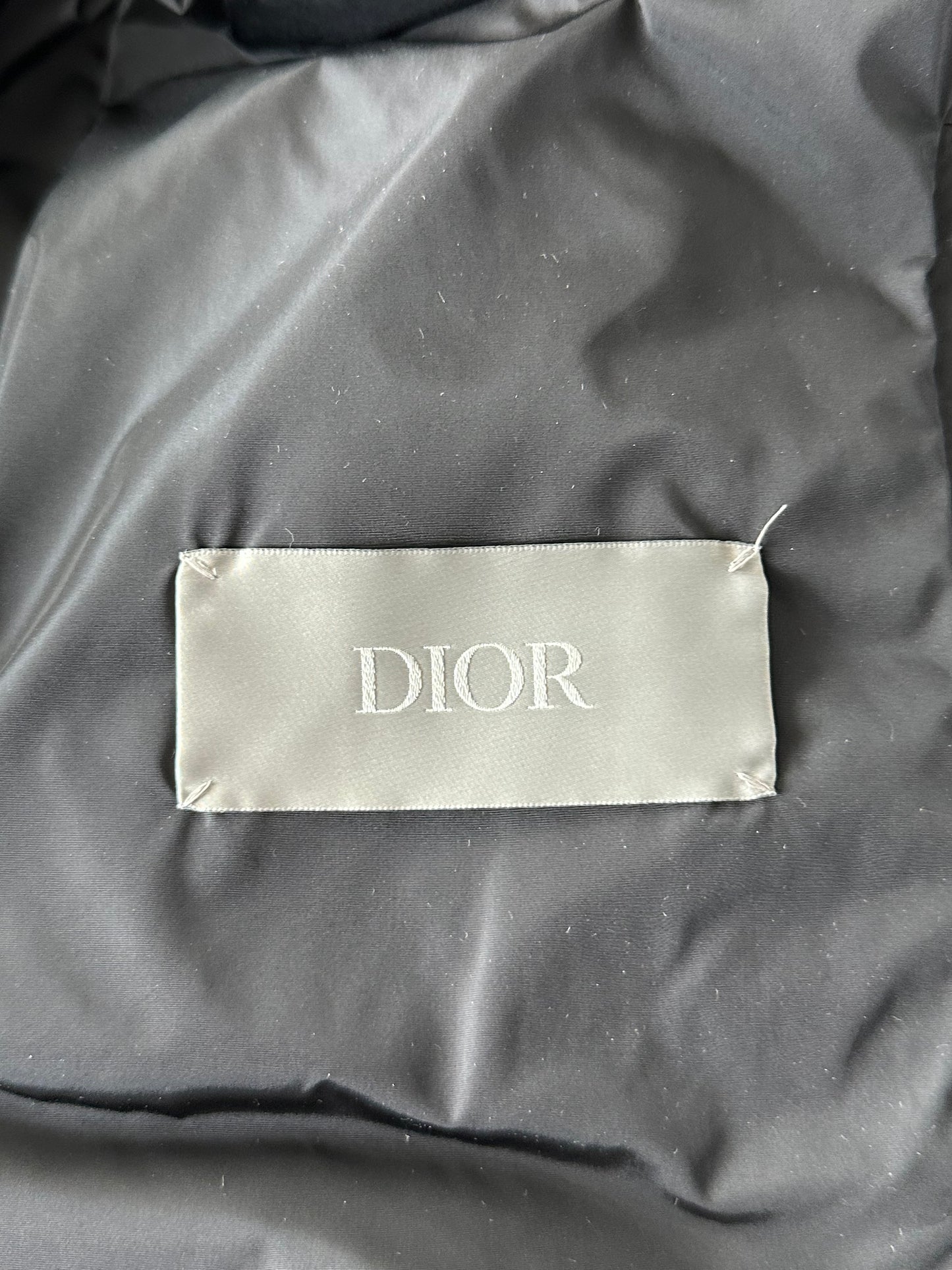 Dior Purple Oblique Puffer Jacket