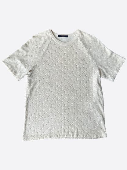 Louis Vuitton White Monogram Towel T-Shirt