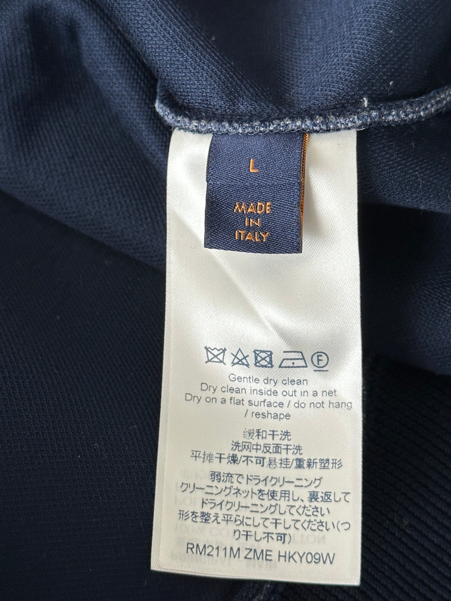 Louis Vuitton Blue Tapestry Monogram Sweater