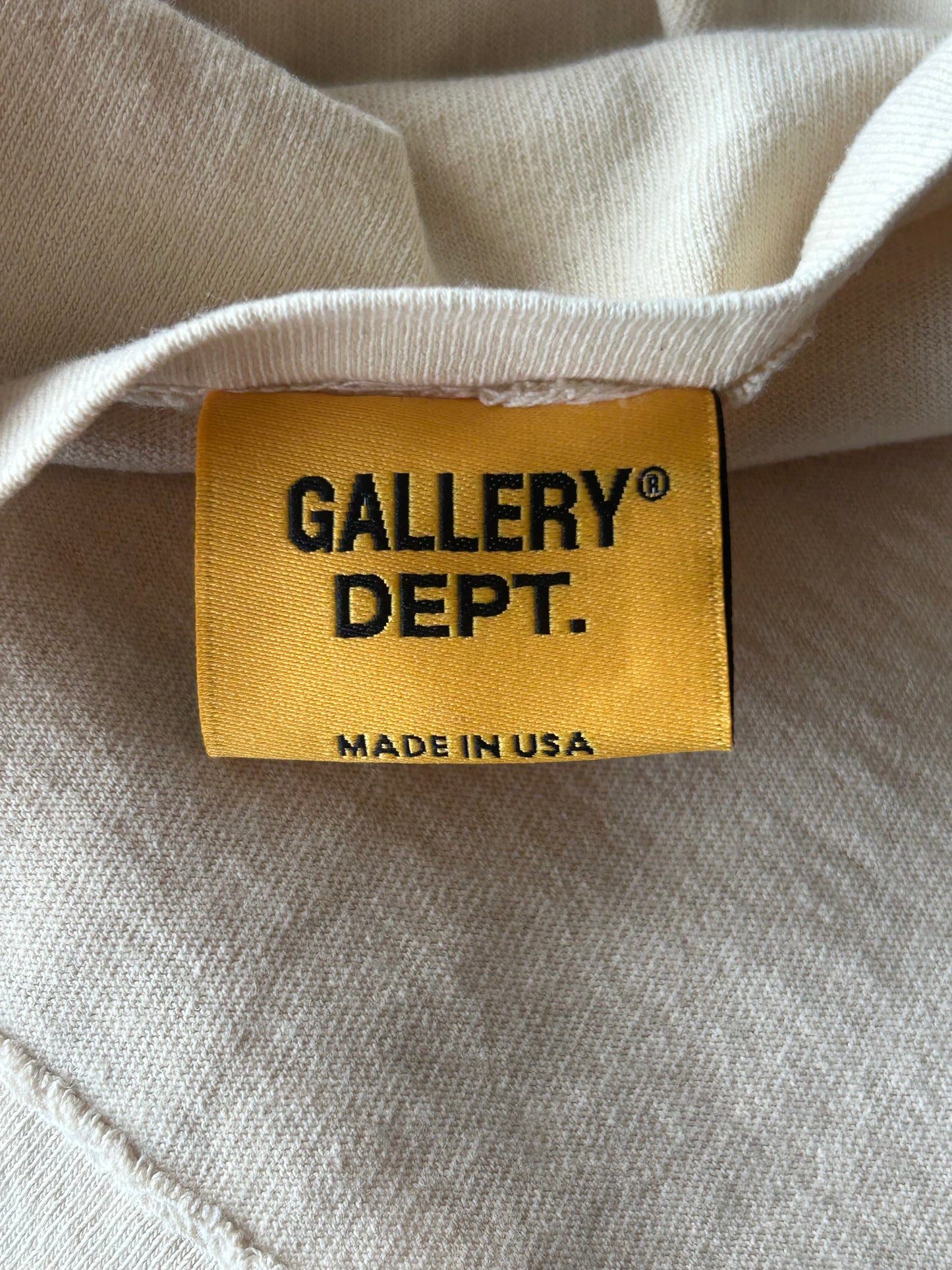 Gallery Dept Archival White Skeleton Beach Sleeveless T-Shirt