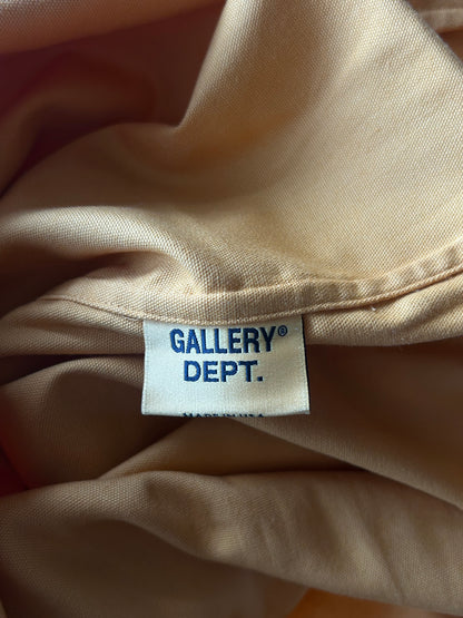 Gallery Dept Yellow Atelier Parker Short Sleeve Button Up Shirt
