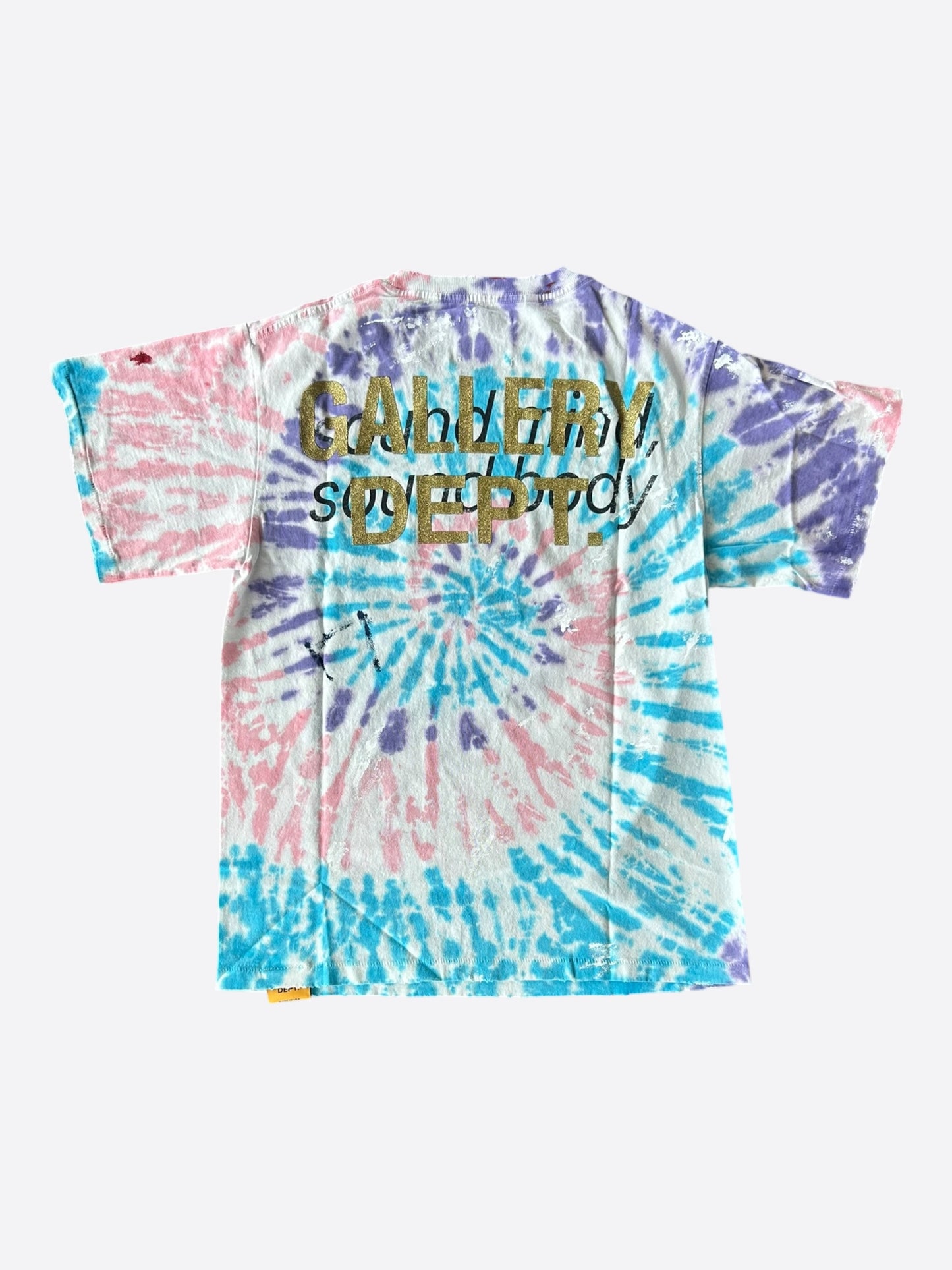 Gallery Dept ASICS Multicolor Glitter Logo T-Shirt